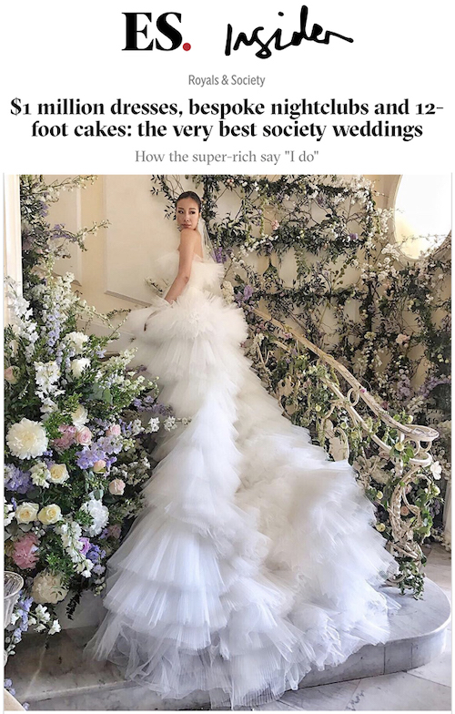 The Very Best Society Weddings 2018 — Evening Standard, Sugokuii Events